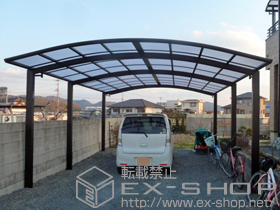 のカーポート レイナツインポートグラン 延長　積雪〜20cm対応 施工例