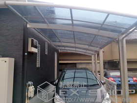 のカーポート プレシオスポート 縦連棟 積雪〜20cm対応 施工例