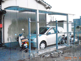 のカーポート プレシオスポート 積雪〜20cm対応 施工例