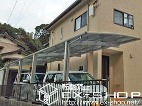 のカーポート レイナポートグラン 縦連棟　積雪〜20cm対応 施工例