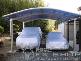 のカーポート レイナツインポートグラン　積雪〜20cm対応 施工例