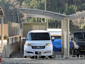 のカーポート プレシオスポート 積雪〜20cm対応 施工例