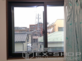 の二重窓（内窓） インプラス(ダストバリア)引き違い窓2枚建て 施工例