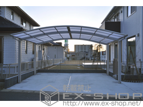 のカーポート プレシオスポート ワイド 積雪〜20cm対応 施工例