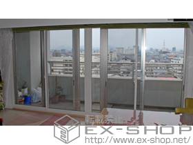 の二重窓（内窓） インプラス(ダストバリア)引き違い窓2枚建て 施工例