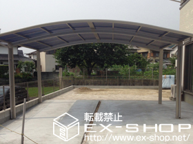 のカーポート プレシオスポート ワイド 積雪〜20cm対応 施工例