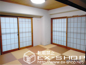 の二重窓（内窓） インプラス(ダストバリア)引き違い窓2枚建て 施工例