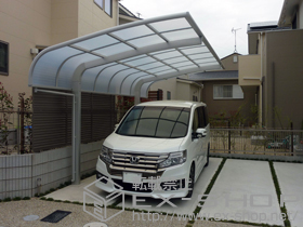 のカーポート テールポートシグマIII 積雪〜20cm対応 施工例