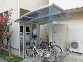 のサイクルポート・駐輪場 レイナポートグランミニ 積雪〜20cm対応 施工例