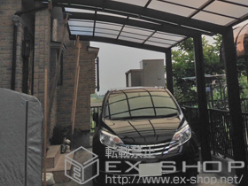 のカーポート カーブポートシグマIII 積雪〜20cm対応 施工例