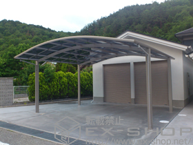 のカーポート レイナツインポートグラン　積雪〜20cm対応 施工例