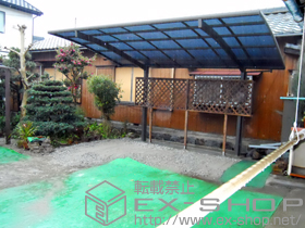 のカーポート カーブポートシグマIII 積雪〜20cm対応 施工例