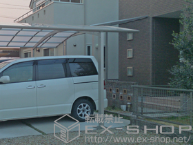 のテラス屋根 ヴェクターテラス F型 テラスタイプ 単体 積雪〜20cm対応 施工例