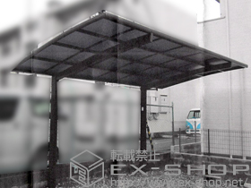 のカーポート カーブポートシグマIII 積雪〜20cm対応 施工例