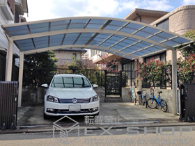 のカーポート レイナツインポートグラン　積雪〜20cm対応 施工例