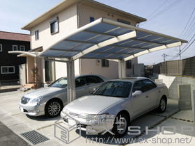 のカーポート レイナポートグラン Y合掌　積雪〜20cm対応 施工例