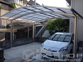 のカーポート レイナツインポートグラン　積雪〜20cm対応 施工例