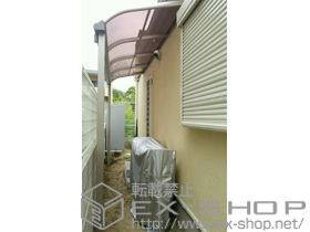 のテラス屋根 ヴェクターテラス R型 テラスタイプ 単体 積雪〜20cm対応 施工例