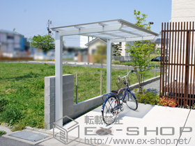 のサイクルポート・駐輪場 アーキフィット ミニ 積雪~20cm対応 施工例