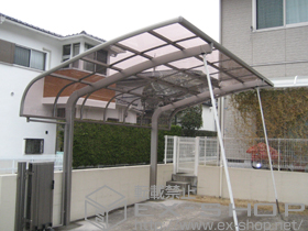 のカーポート テールポートシグマIII 積雪〜20cm対応 施工例