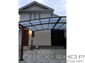 のカーポート カーブポートシグマIII ワイド 積雪〜20cm対応 施工例