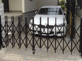 のカーゲート トリップゲート RB型 ノンレール 片開き 32S 施工例