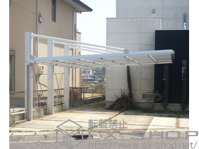 のカーポート ダブルフェース 積雪〜20cm対応 施工例