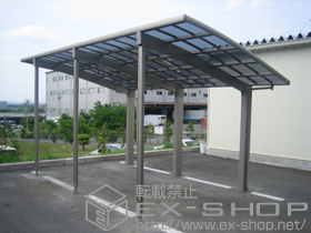 のカーポート レグナスポートシグマIII 3000 積雪〜100cm対応 施工例