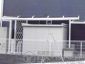 のテラス屋根 ヴェクターテラス R型 テラスタイプ 単体 積雪〜20cm対応 施工例