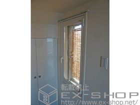 の二重窓（内窓） インプラス ダストバリア仕様 開き窓 外観左吊り元 施工例