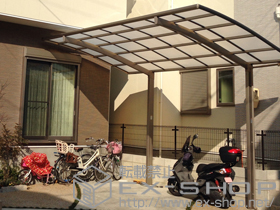 のカーポート カーブポートシグマIII 積雪〜20cm対応 施工例