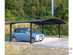 のカーポート プレシオスポート ワイド 積雪〜20cm対応 施工例