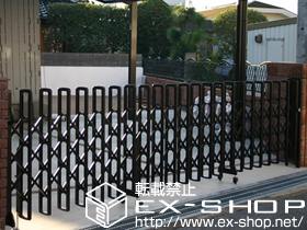 のカーゲート レイオス1型 ノンレール 片開き 46Ｓ 施工例