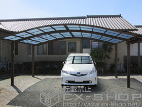 のカーポート レイナツインポートグラン　積雪〜20cm対応 施工例