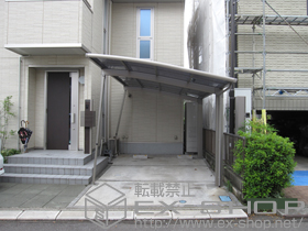 のカーポート カーブポートシグマIII 積雪〜20cm対応 施工例