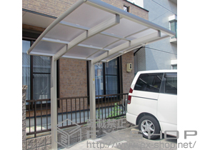 のサイクルポート・駐輪場 レイナポートグランミニ 積雪〜20cm対応 施工例