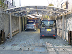 のカーポート レイナツインポートグラン　積雪〜20cm対応 施工例