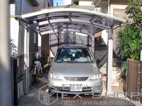 のカーポート レイナワンポートグラン　積雪〜20cm対応 施工例