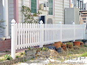 のフェンス・柵 ロイヤルフェンス ロータイプ クラウンポイント トラディション 施工例