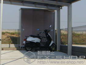 の物置・屋外倉庫 エスモ 一般型(ESD-1809AGL MR) 施工例