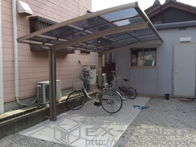 のカーポート カーブポートシグマIII 積雪〜20cm対応 施工例