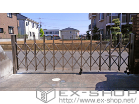 のカーゲート トリップゲート RA型 ノンレール 片開き 35S 施工例