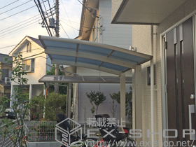 のサイクルポート・駐輪場 レイナポートグランミニ 積雪〜20cm対応 施工例