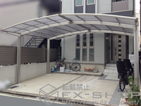 のカーポート レイナポートグラン M合掌　積雪〜20cm対応 施工例