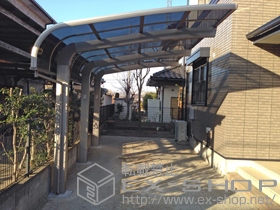 のカーポート テールポートシグマIII 1500 積雪〜50cm対応 施工例