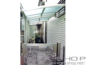 のサイクルポート・駐輪場 レイナポートグランミニ 積雪〜20cm対応 施工例