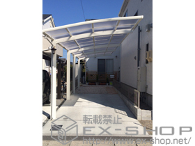 のカーポート レイナポートグラン 縦連棟　積雪〜20cm対応 施工例