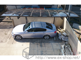 のカーポート カーブポートシグマIII 積雪〜20cm対応 施工例