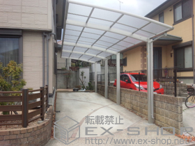 のカーポート レイナポートグラン 縦連棟　積雪〜20cm対応 施工例