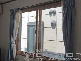 の二重窓（内窓） インプラス（ダストバリア） 引違い窓2枚建 施工例